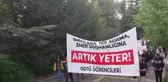 ODTÜ öğrencileri iktidar politikalarını protesto etti