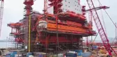Çin'in Bozhong 19-6 Gaz Sahasının Merkezi Platformunun İnşaatı Tamamlandı