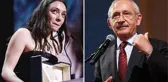 Merve Dizdar'ın Cannes'taki başarısını tebrik eden Kılıçdaroğlu, ödül konuşması üzerinden seçim mesajı verdi
