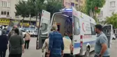 Oy kullanmaya ambulansla gitti