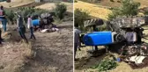 Gaziantep'te traktör şarampole devrildi: 3 ölü, 1 yaralı