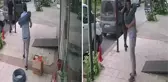 İzmir'de şaka gibi olay: Yolda yürürken boynuna kablo düştü