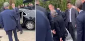 Cumhurbaşkanı Erdoğan, gazeteci Mehmet Barlas'ın cenaze törenine Hakan Fidan ile birlikte gitti