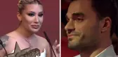 Atakan Işıktutan, ödül alan sevgilisi İrem Derici'yi izlerken duygusal anlar yaşadı