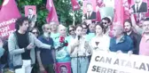 Tip'ten Haydarpaşa'da Can Atalay İçin Eylem… Sera Kadıgil: 