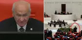 Bahçeli'den törene damga vuran sözler! Kendisini uyaran CHP'li Tanal'a resmen ayar verdi