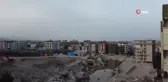 Rönesans Rezidans'ın enkazı suyla doldu