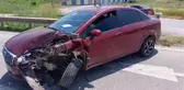 Samsun'da otomobil hafif ticari araçla çarpıştı: 2 yaralı