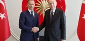 Cumhurbaşkanı Erdoğan, UEFA Başkanı Ceferin'i kabul etti