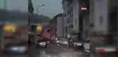 Tokat'ta sağanak yağış etkili oldu