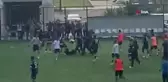Manisa'da Amatör Maçta Tekmeler Havada Uçuştu