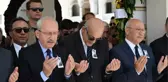 Seçimden sonra pek ortalarda görünmeyen Kılıçdaroğlu, cenazede görüntülendi