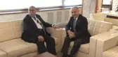 Abdülkadir Aksu'dan İhlas Medya Ankara Grubu Temsilcisi Kahraman'a ziyaret