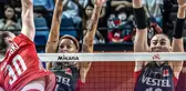 A Milli Kadın Voleybol Takımı, Milletler Ligi'nde Polonya'ya diş geçiremedi
