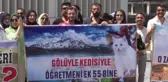 Ataması yapılmayan öğretmen adayları Ankara'da eylem yaptı