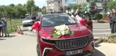 Bayrampaşa'da sünnet olan çocuklara TOGG'lu konvoy sürprizi