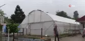 Özel öğrenciler serada üretim yaparak terapi görüyor