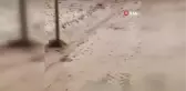 Ankara-Bala yolunda sel etkili oldu
