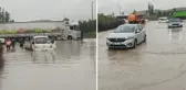 Sağanak etkisini yitirmiyor! Ankara'da yollar bir kez daha göle döndü