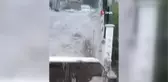Ankara'da istinat duvarı gecekondunun üzerine çöktü: Aile şans eseri kurtuldu