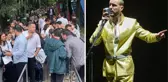 Cem Adrian konserine büyük ilgi! Yağmur bile hayranlarını durduramadı