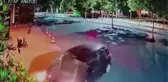Beylikdüzü'nde aynı gece iki ayrı trafik kazası kamerada