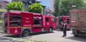 Uşak'ta 2 Katlı Apartmanın Çatısında Çıkan Yangın Paniğe Neden Oldu