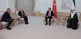 Cevdet Yılmaz ve Mehmet Şimşek BAE Devlet Başkanı ile görüştü