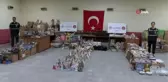 Erenköy'de 4 milyon TL değerinde 14 ton kaçak eşya ele geçirildi