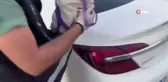 Hatay'da otomobilde 5 adet ruhsatsız silah ele geçirildi