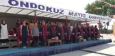 Sağlık ordusuna 610 taze kan Sağlık Bilimleri Fakültesi'nde mezuniyet coşkusu