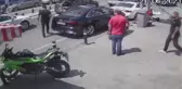 Bebek'te ünlü oyuncunun kaza anı kamerada