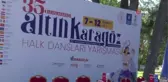 Bursa'da Uluslararası Altın Karagöz Halk Dansları Yarışması Başlıyor
