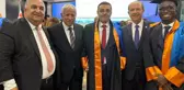 AK Parti İstanbul Milletvekili Av. Serkan Bayram'a Onbeş Kasım Kıbrıs Üniversitesi tarafından 