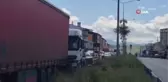Erzurum-Erzincan karayolunda bayram yoğunluğu