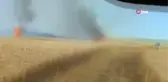 Keşan'da 30 dönüm buğday ekili arazi kül oldu