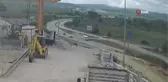 Ambulansla otomobilin çarpıştığı kaza kamerada
