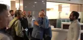 Merdan Yanardağ'a adliyede destek vermeye Sırrı Süreyya Önder ile CHP İstanbul Milletvekili Enis Berberoğlu gitti