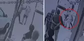 Ünlü oyuncu Özgür Özberk'e maganda şiddeti kamerada