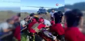 Tunceli'de yüksekten düşen genç kız askeri helikopterle hastaneye kaldırıldı