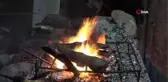 Kurban kesiminin ardından 50 derece sıcakta kelle paça mesaisi başladı
