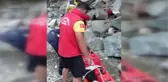 Kanyondan düşen genç kız ölümden döndü
