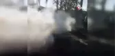 Balya makinesinden çıkan kıvılcım tarlayı yaktı