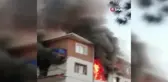 Sigara izmariti evi yaktı: 2 yaralı