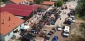 100'e Yakın Patpat ile Kurulan Düğün Konvoyunda Renkli Görüntüler