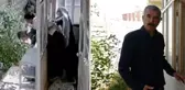 Yeğeninin saldırısından ölü numarası yaparak kurtuldu! O anlar kamerada