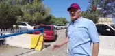 Belediye yolu beton blokla kapattı, karavancılar mahsur kaldı