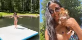 Bikinili pozlarını paylaşan 60 yaşındaki Demi Moore, fiziğiyle genç kızlara taş çıkardı