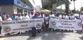 Emekliler, TÜİK'in enflasyon verilerini protesto etti