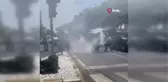 Tamirden çıkan otomobil yandı